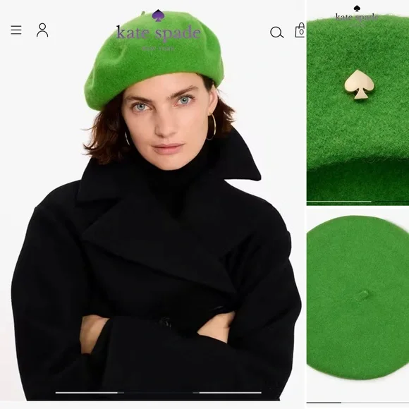 Kate spade ♠️ beret NWT kate spade | Accessories | Kate Spade Beret | Poshmark main image 4
